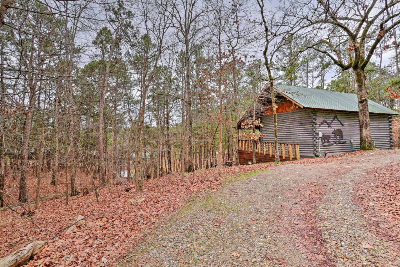 Broken Bow Log Cabin With Fire Pit, Pond, And Deck! エクステリア 写真