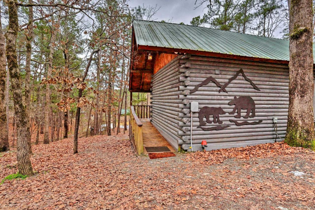 Broken Bow Log Cabin With Fire Pit, Pond, And Deck! エクステリア 写真